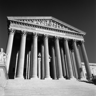 The U.S. Supreme Court building.