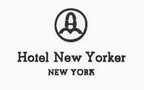 The Hotel New Yorker letterhead from the time when Tesla lived there.